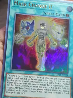 Yugioh Mask Change II GFTP-EN113 Ultra Rare 1st Edition - Image 4
