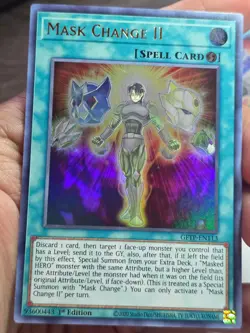 Yugioh Mask Change II GFTP-EN113 Ultra Rare 1st Edition - Image 5