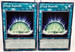 2 x SDSA-EN031 FIELD BARRIER COMMON 1ST EDITION YuGiOh CARD - Image 1