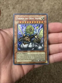 Yu-Gi-Oh! TCG Theinen the Great Sphinx MC2-EN006 Limited Edition NM Never Played - Image 2