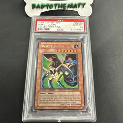 2004 CT1 EN005 Insect Queen Incorrect Foil Error Promo Yu-Gi-Oh! Card PSA10 POP5 - Image 1