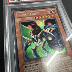 2004 CT1 EN005 Insect Queen Incorrect Foil Error Promo Yu-Gi-Oh! Card PSA10 POP5 - Image 3