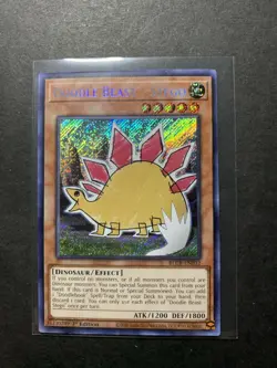 Yugioh - Doodle Beast - Stego (Secret Rare) (1st Edition) - BLCR-EN032 (P) - Image 1