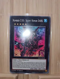 Number C101: Silent Honor DARK LED9-EN010 Common 1st Edition YuGiOh - Image 1