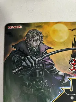 Yu-Gi-Oh! TCG Official Playmat - Judge 2014 “Vampire Hunter & Crimson Knight" - Image 4