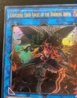 Cherubini, Ebon Angel Of The Burning Abyss RA01-EN042 1st Ed Ultra Rare Yu-Gi-Oh - Image 2