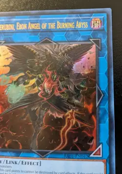 Cherubini, Ebon Angel Of The Burning Abyss RA01-EN042 1st Ed Ultra Rare Yu-Gi-Oh - Image 3