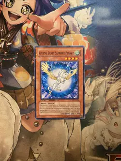 Crystal Beast Sapphire Pegasus - DTP1-EN028 *DUEL TERMINAL PREVIEW* MP Yugioh - Image 1