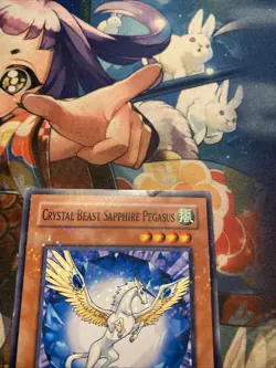 Crystal Beast Sapphire Pegasus - DTP1-EN028 *DUEL TERMINAL PREVIEW* MP Yugioh - Image 5