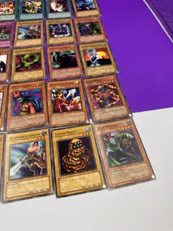 Vintage Yu-Gi-Oh Card Lot Collection 25 Cards See Pics 1996 - Image 3