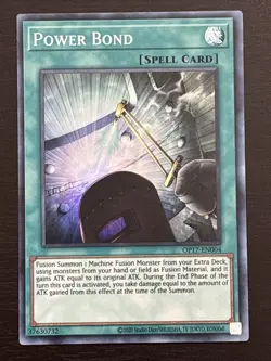 Yu-Gi-Oh! Power Bond OP17-EN004 OTS Tournament Pack 17 Unlimited Super Rare LP - Image 1