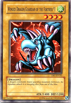 Winged Dragon, Guardian Of The Fortress #1 DB1-EN141 Yu-Gi-Oh! LP Unlimited - Image 1