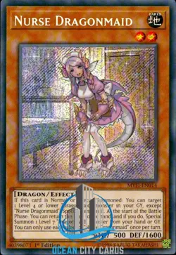 Yugioh Nurse Dragonmaid MYFI-EN014 Secret Rare 1st Edition - Image 1