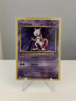 Pokemon Mewtwo TCG Classic Collection Holo Card CLB 014/034 Mint - Image 2