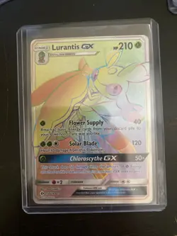 Lurantis GX Pokemon Card Holo Rare Sun & Moon Promo 210 HP - Image 1