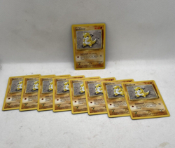 Sandshrew 62/102 Base Set WOTC Pokemon Card 9 card lot - Image 3