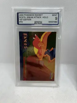 Pokemon Charizard Foil Topps Movie Edition 1999 Pokemon Card #51 ERROR - Image 5