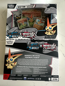 Selling Two Pokemon Trading Card Unova Victini Illustration Collection Box - Image 3