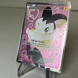 Emolga RC23/RC25 Legendary Treasures Radiant Collection Full Art Pokemon Card Nm - Image 1