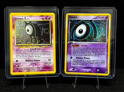 Pokemon Vintage Card Lot - Unown A 14/75 & Unown M 28/75 - Image 3