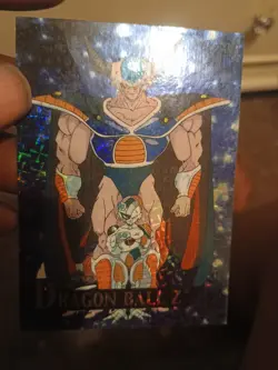 Dragon Ball Z Trading Card King Cold And Mecha Freezer Holographic - Image 1