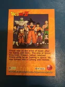 Dragon Ball Z Trading Card King Cold And Mecha Freezer Holographic - Image 2