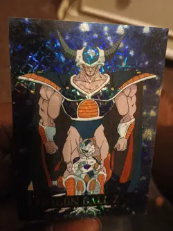 Dragon Ball Z Trading Card King Cold And Mecha Freezer Holographic - Image 3