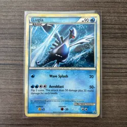 Lugia HGSS02 Promo Holo 2010 Pokemon Card Black Star LP Lightly Played - Image 4