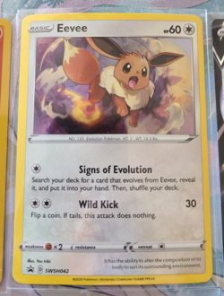 Pokemon TCG Sword/Shield Holo/Full Art Promo 10 Card Lot - Greninja, Eevee, Etc. - Image 5