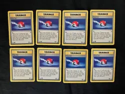 Trainer - Poke Ball - Pokemon Jungle TCG Card 64/64 - Lot of 8 - Image 1