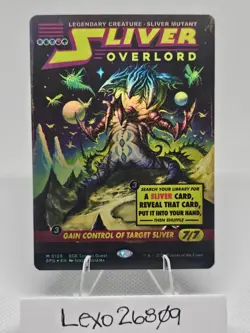 Sliver Overlord (Showcase) Special Guests / Edge Of Eternities MTG / FOIL - Image 1