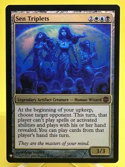 FOIL SEN TRIPLETS Mystery Booster/The List Magic MTG MINT PACK FRESH - Image 1