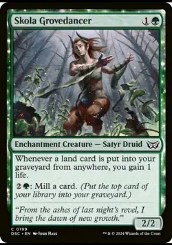 Skola Grovedancer [Duskmourn] MTG - Image 1