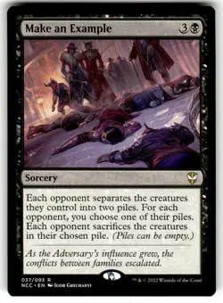 Make an Example Commander: Streets of New Capenna Regular MTG NM - Image 1