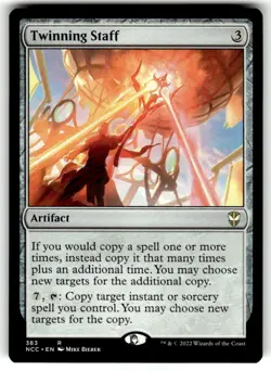 Twinning Staff Commander: Streets of New Capenna Regular MTG NM - Image 1