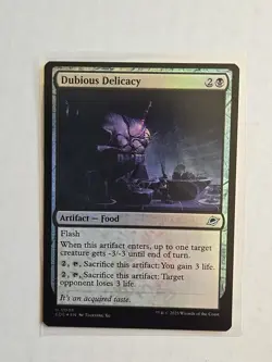 Dubious Delicacy (Foil) - Edge of Eternities - NM - MTG Magic Uncommon Artifact - Image 1