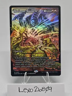Muntinous Massacre (Showcase) / Edge Of Eternities MTG / FOIL - Image 1