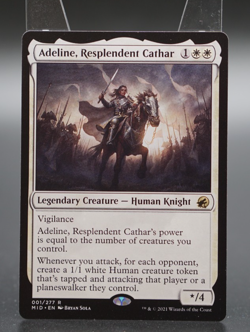 Magic The Gathering MTG Adeline Resplendent Cathar Regular - Image 1