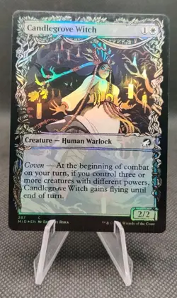 Candlegrove Witch 287 Foil Innistrad: Midnight Hunt MTG Magic The Gathering Card - Image 1