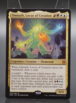 Magic The Gathering MTG Omnath Locus of Creation Regular - Image 1