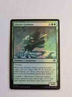 Glacier Godmaw (Foil) - Edge of Eternities - NM - MTG Magic - Uncommon - Image 1