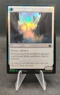 Beloved Beggar/Generous Soul 3/277 Foil Midnight Hunt MTG Magic The Gathering - Image 2