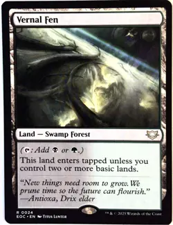 Vernal Fen - Commander: Edge of Eternities - MTG - #24 - NM - Image 1