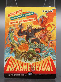 Magic The Gathering MTG Supreme Verdict Secret Lair Showdown Regular - Image 1
