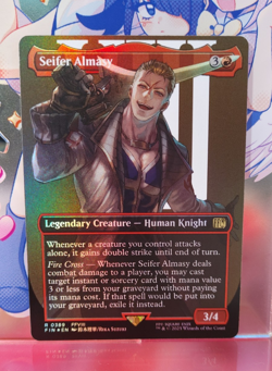Seifer Almasy - Borderless Foil - Final Fantasy MTG - Near Mint - Image 1