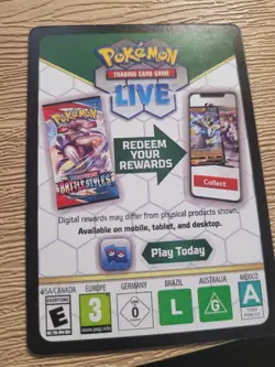 Hidden Potential Tin: Rotom V Code - Pokemon TCG Live - [Direct Message] - Image 1