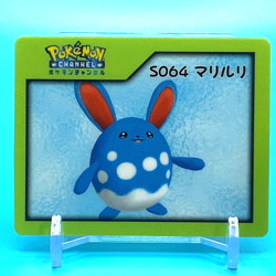 Pokemon Nice Card No.S064 Azumarill Nintendo Pokemon Channel Japan Anime F/S c - Image 1
