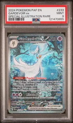 Gardevoir Ex #233 2024 Pokemon Paf En-Paldean Fates PSA 9 SIR - Image 1