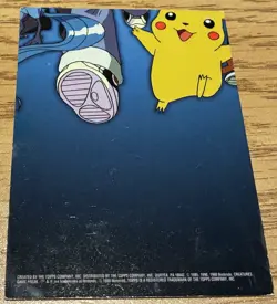 Pokemon TCG Vintage 1999 Topps TV Animation Arbok & Ekans #TV12 - Image 2