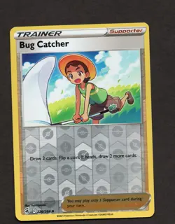 Bug Catcher 226/264 Uncommon Reverse Holo Fusion Strike Pokemon Card LP - Image 1